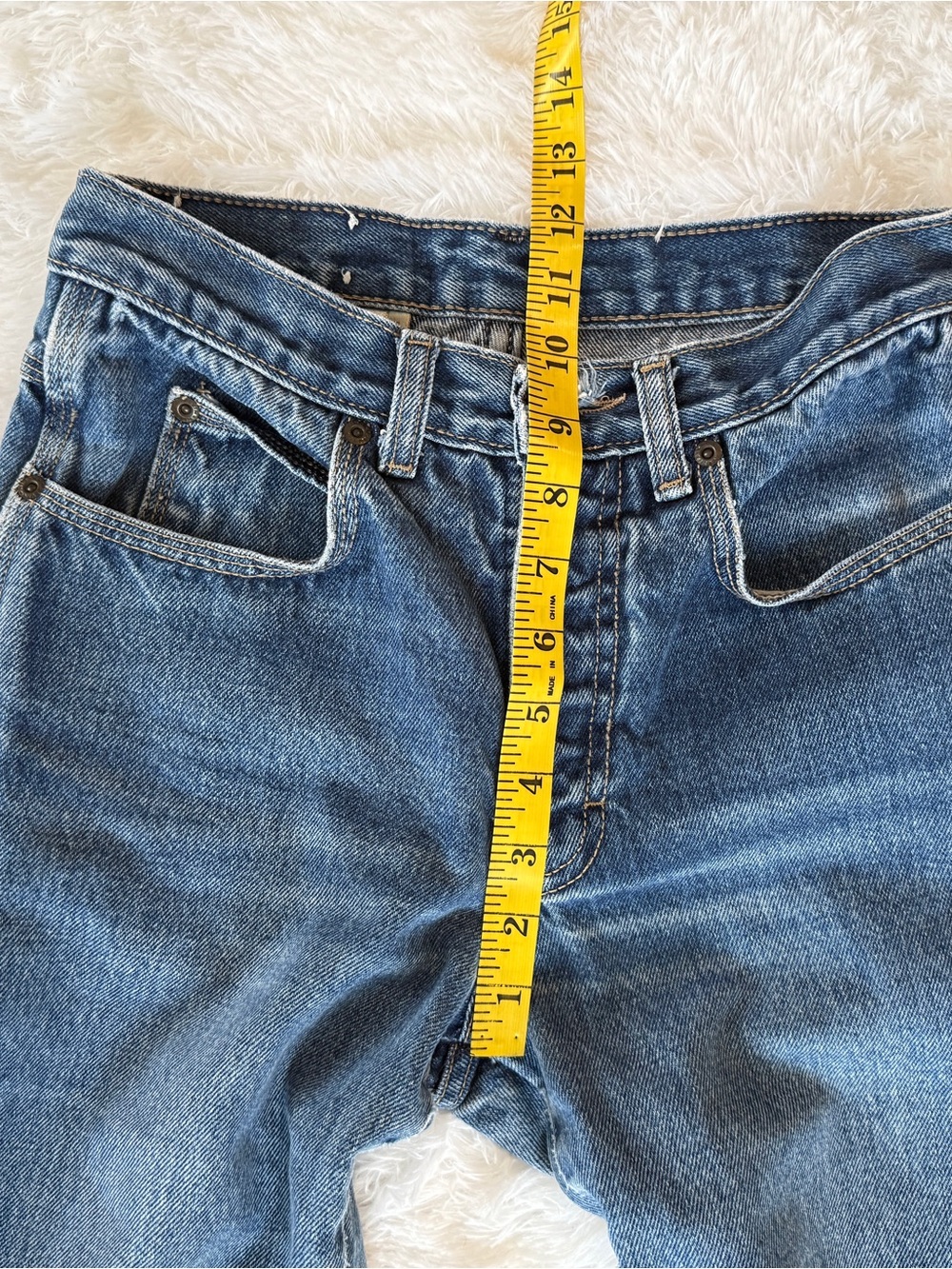 Rare Vintage 1980s Calvin Klein 100% Cotton Rigid Denim Jeans - Picture 6 of 14